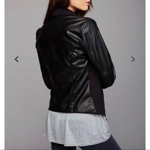 Blank NYC Front Faux Leather Jacket